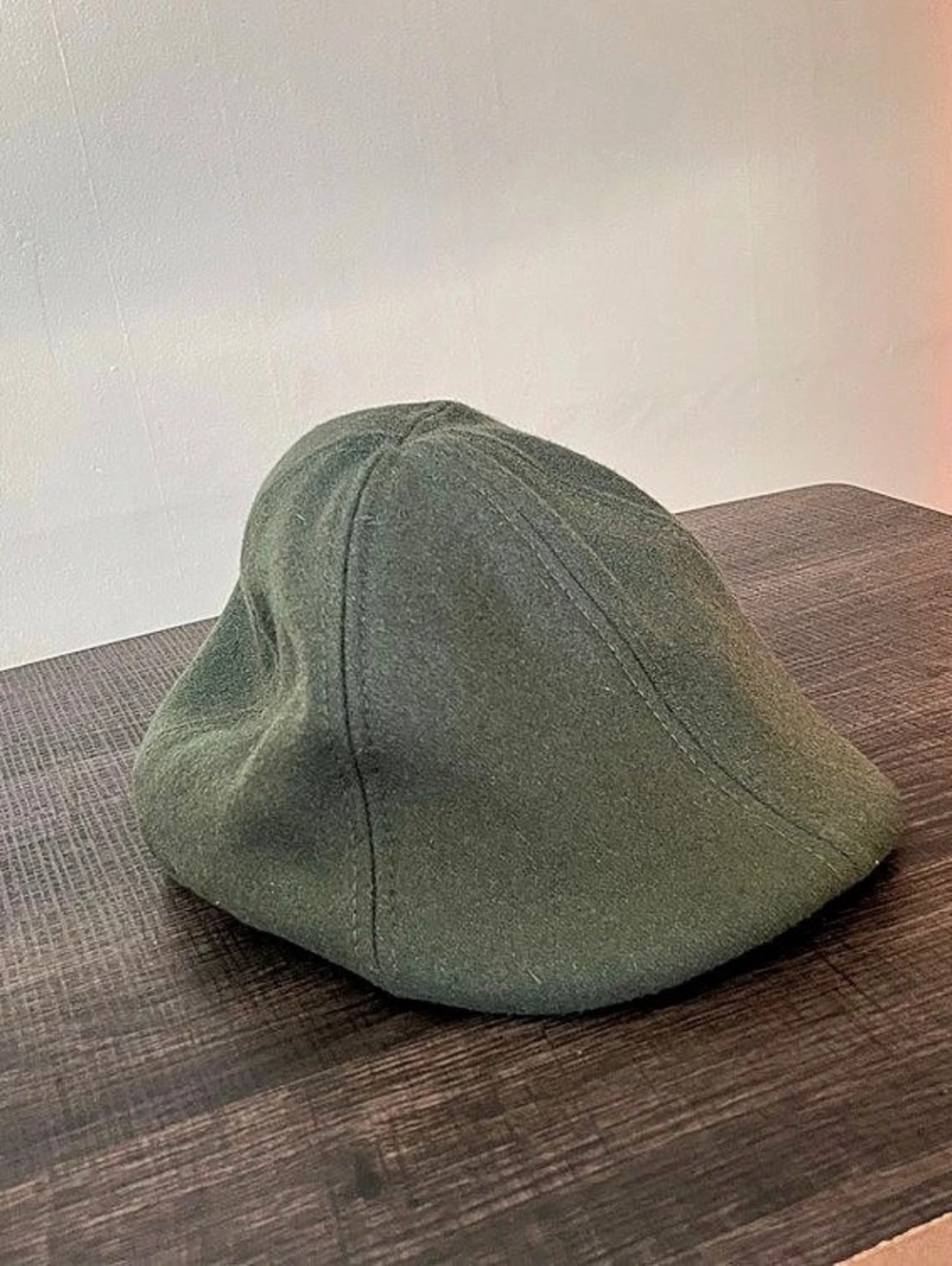 Boston Scally 6 Panel Hunter Green Flat Cap